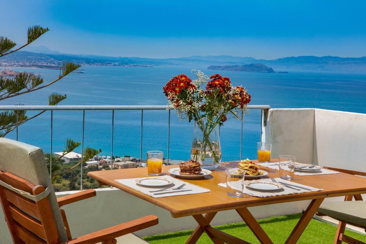 Sunset Home With Sea View خانيا المظهر الخارجي الصورة