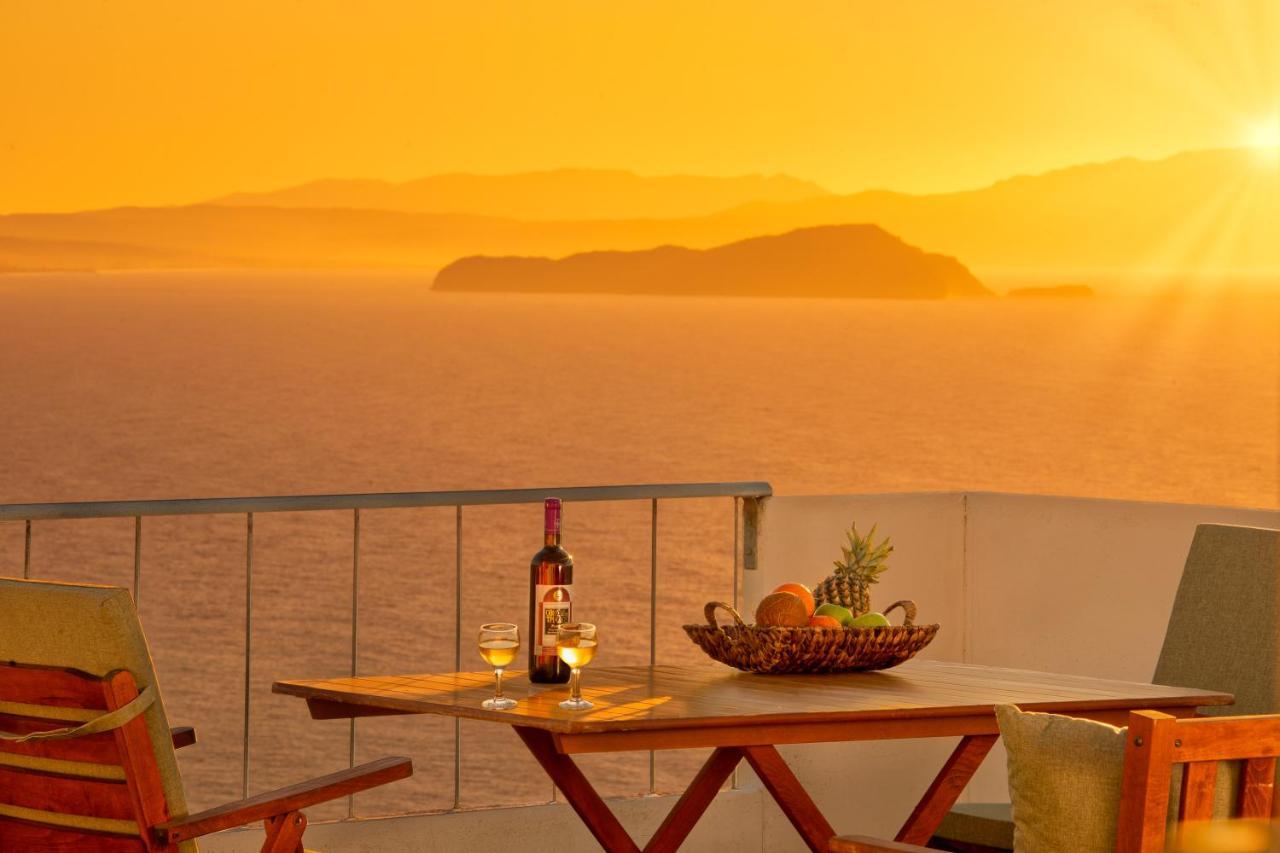Sunset Home With Sea View خانيا المظهر الخارجي الصورة